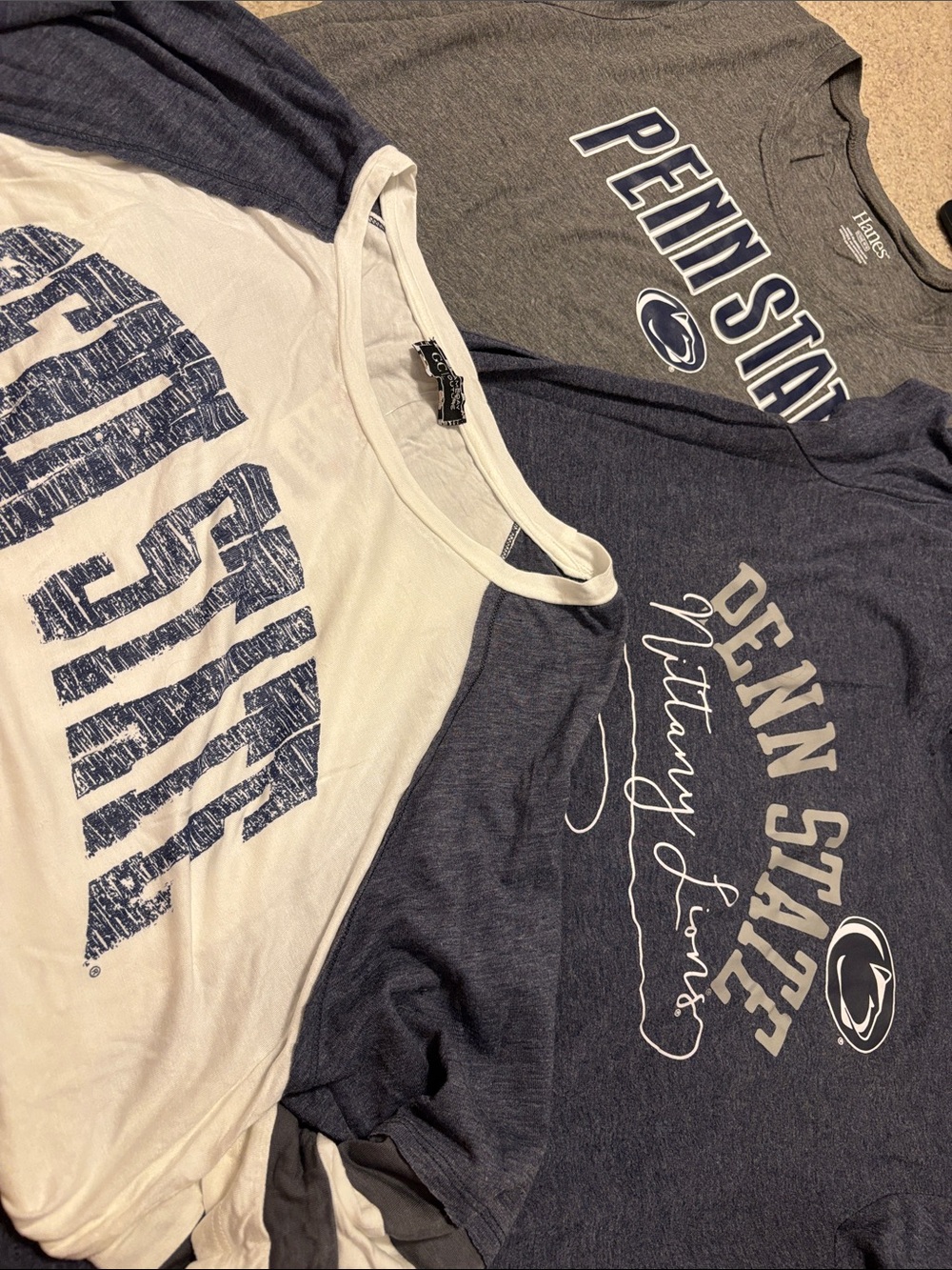 Women’s bundle of 3 Penn State shirts